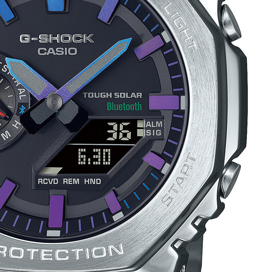 G-SHOCK フルメタル レインボーカラー アクセント GM-B2100PC-1AJF
