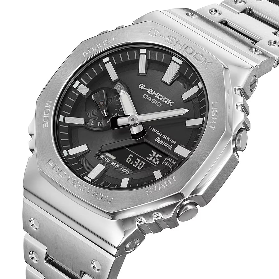 G-SHOCK FULL METAL フルメタル オクタゴン GM-B2100SD-1AJF メンズ