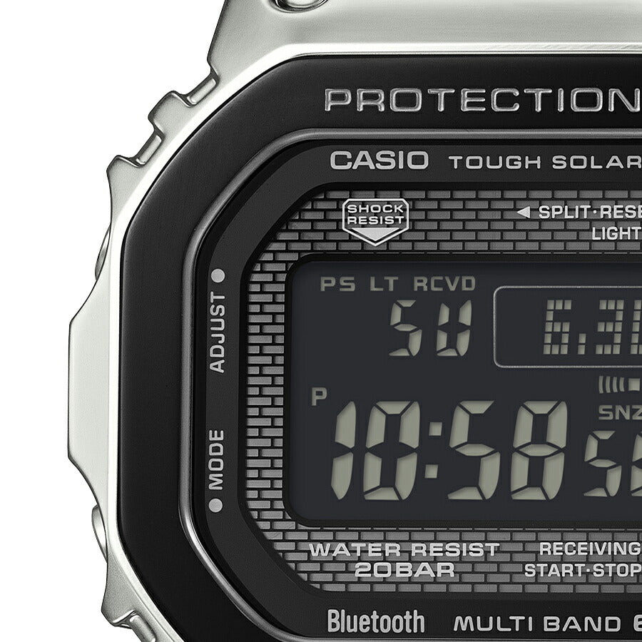 G-SHOCK フルメタル ブラックベゼル GMW-B5000BT-1JF メンズ 電波
