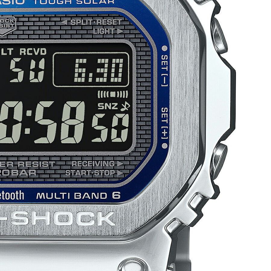 G-SHOCK フルメタル ブルーアクセント GMW-B5000D-2JF メンズ 電波