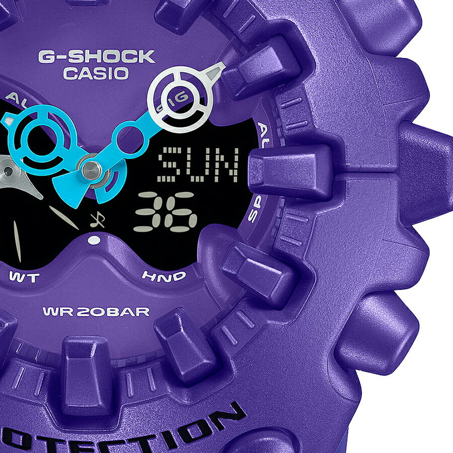G-SHOCK GA-V01 ブルーパープル GA-V01-2AJF メンズ 電池式 アナデジ