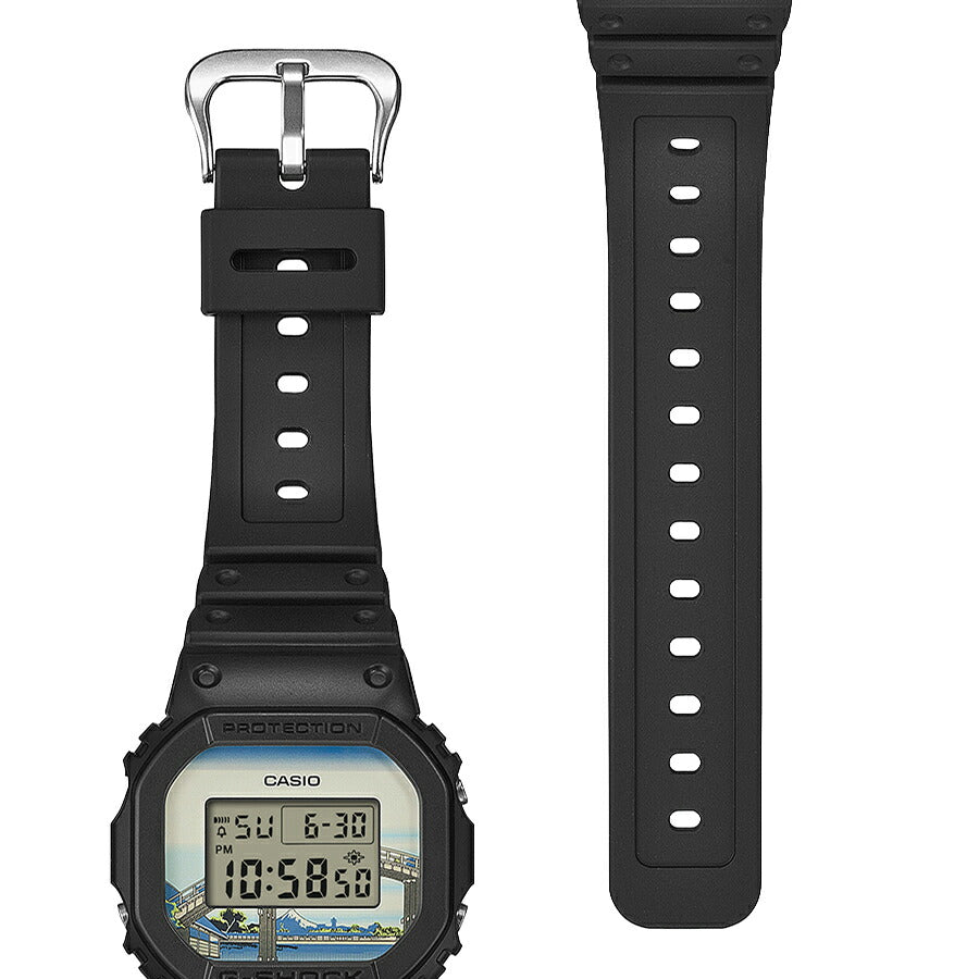 G-SHOCK 葛飾北斎 深川万年橋下 DW-5600KHFM25-1JR メンズ 電池式