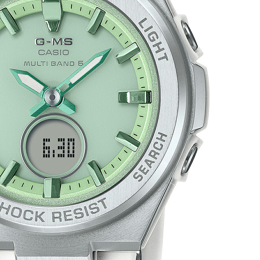 BABY-G G-MS MSG-W200FE-7AJF レディース 電波ソーラー アナデジ