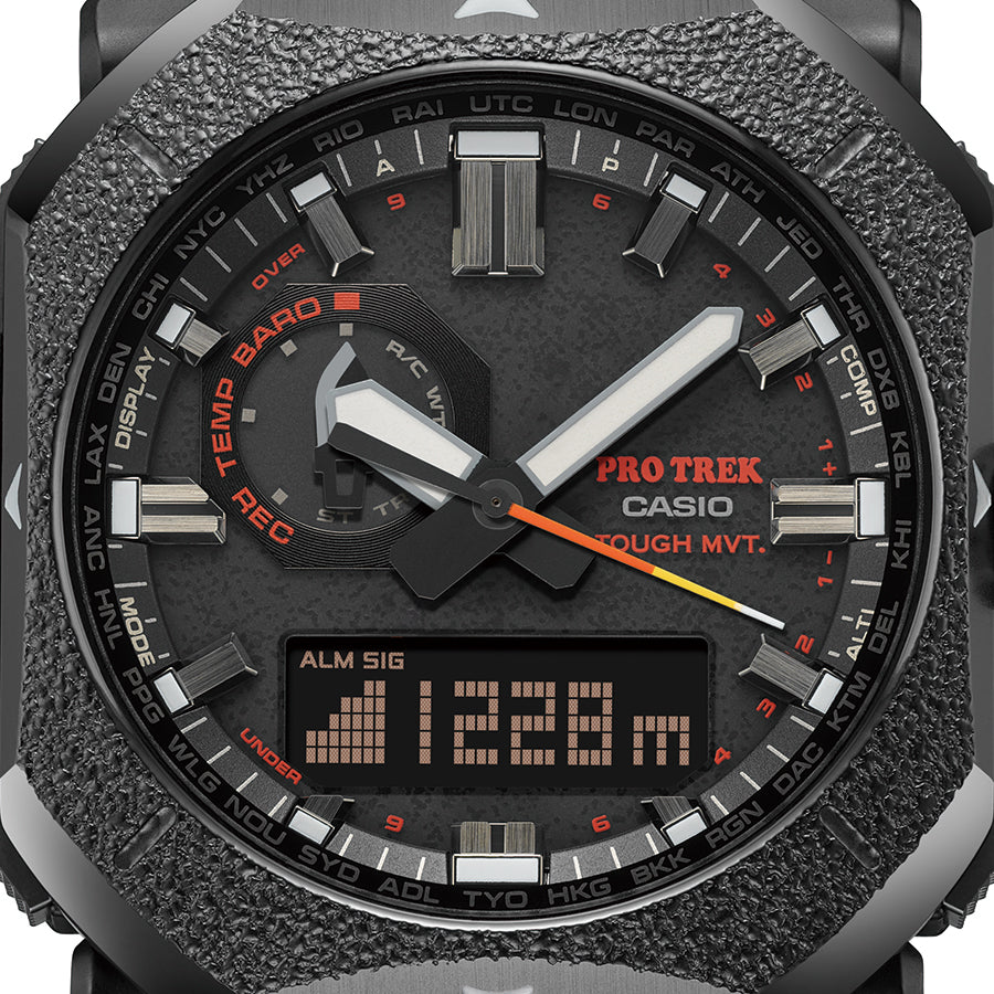 プロトレック クライマーライン 焚火 PRW-6900BF-1JF メンズ 電波