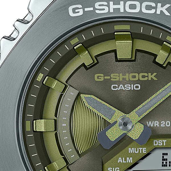 G-SHOCK ミッドサイズ メタルベゼル GM-S2100-3AJF メンズ レディース