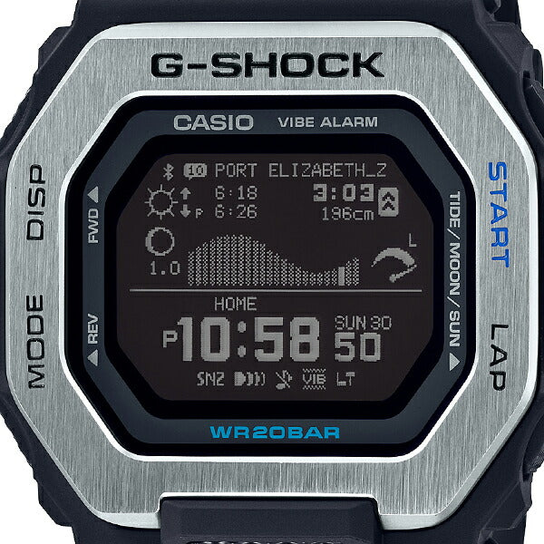 G-SHOCK G-LIDE ブラック GBX-100-1JF メンズ デジタル タイドグラフ