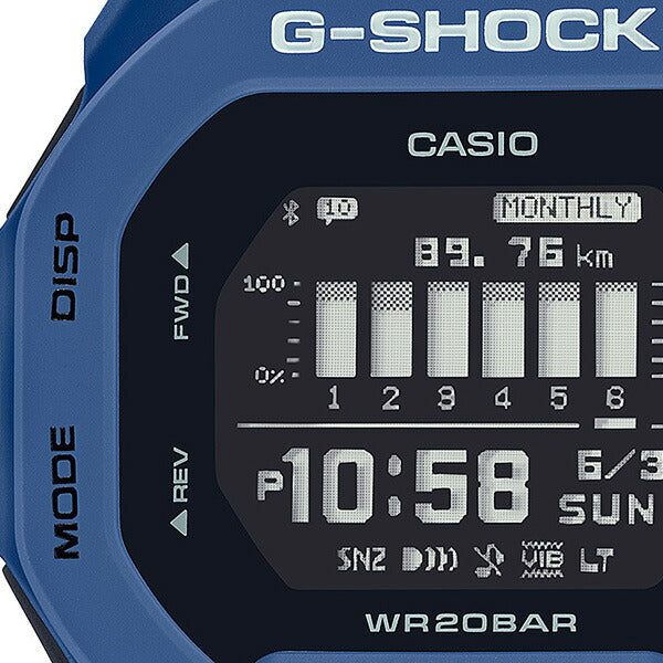 G-SHOCK G-SQUAD GBD-200-2JF メンズ 電池式 Bluetooth デジタル 樹脂
