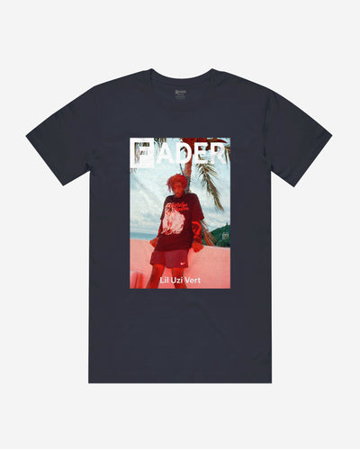 Lil Uzi Vert Issue #108 Cover Tee - Navy – The FADER