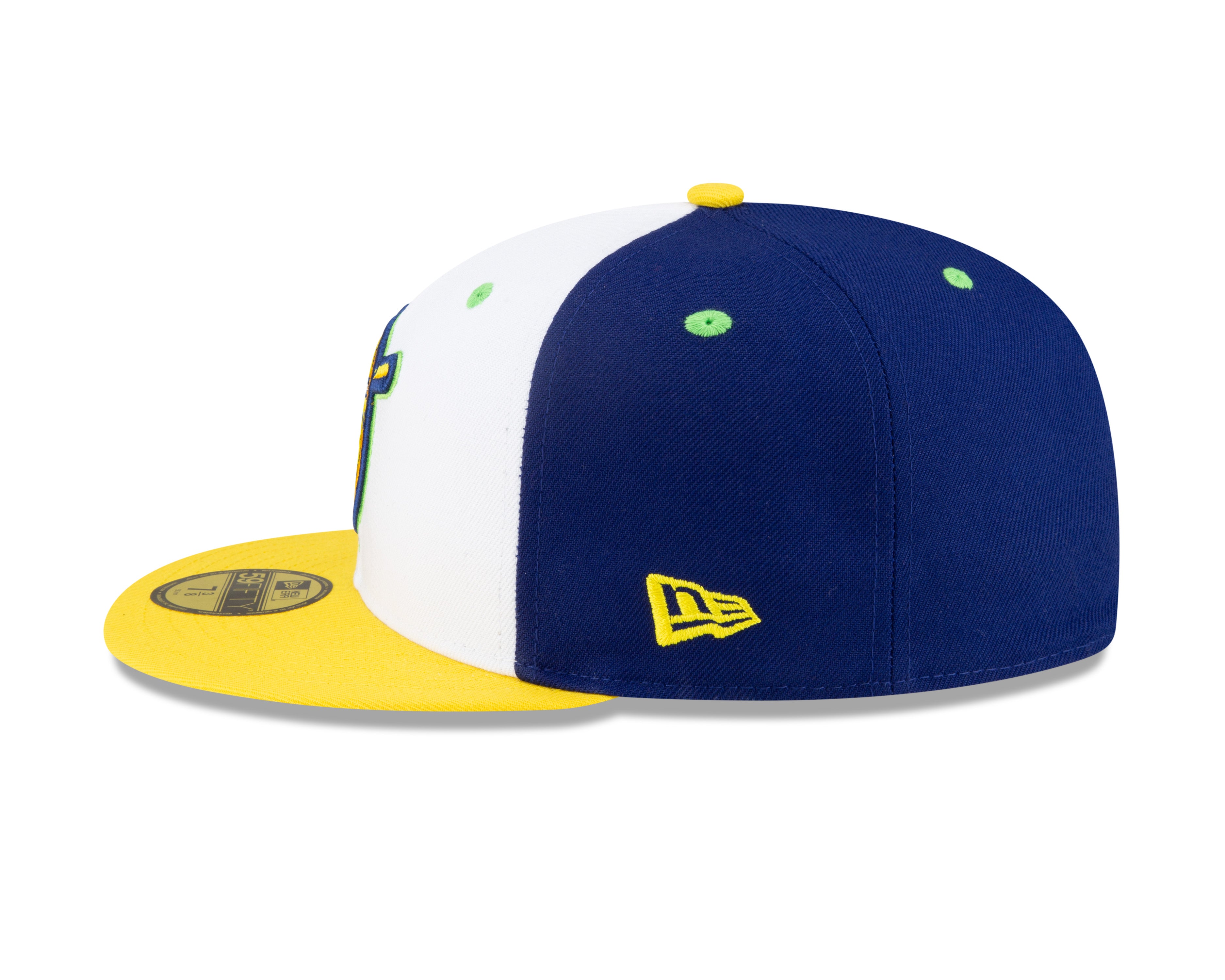 Bananas 5950 Alternate Hat - White/Blue – Banana Ball