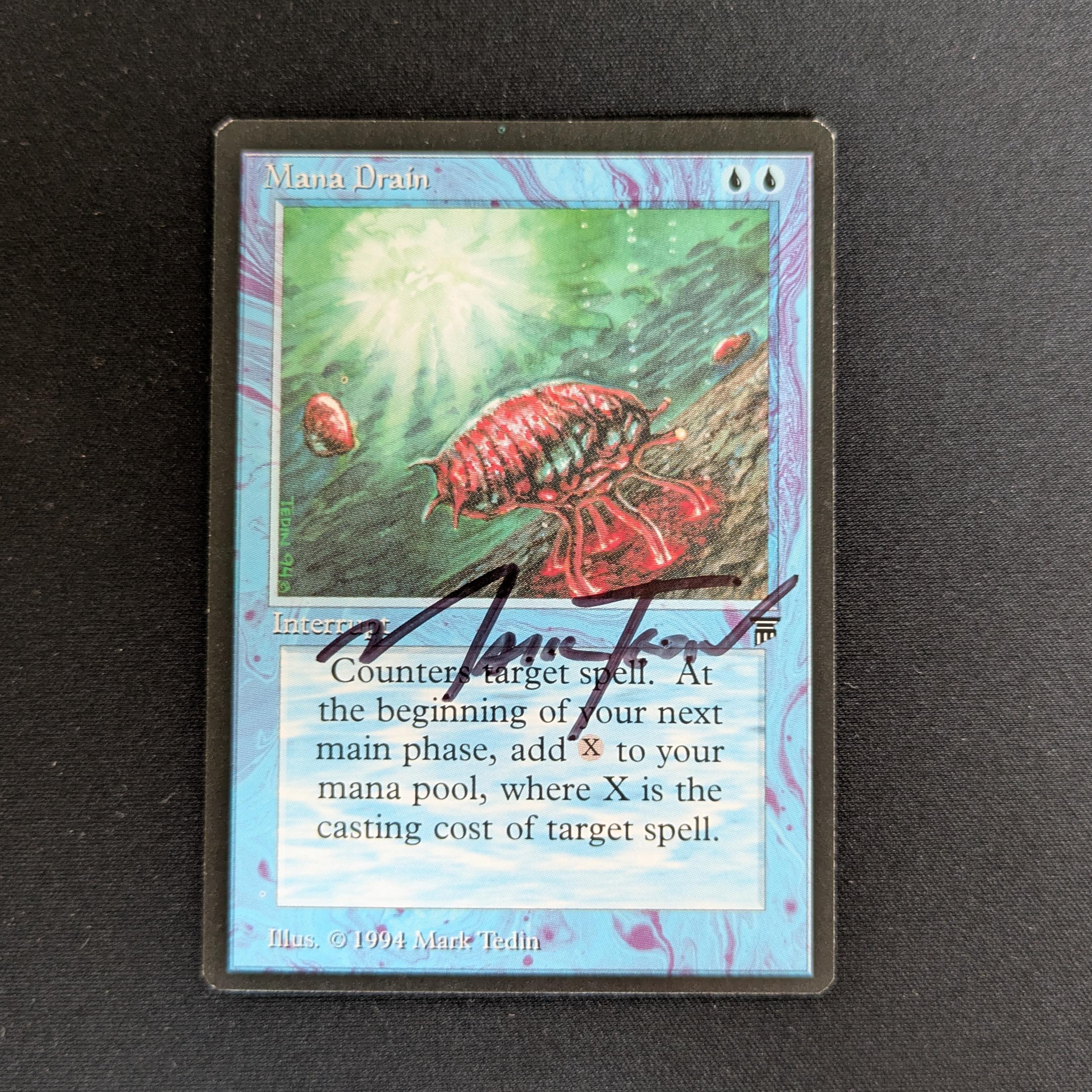 さ*わ様 mtg マナ吸収 Mana Drain Legends版 レジェンド さ*わ様