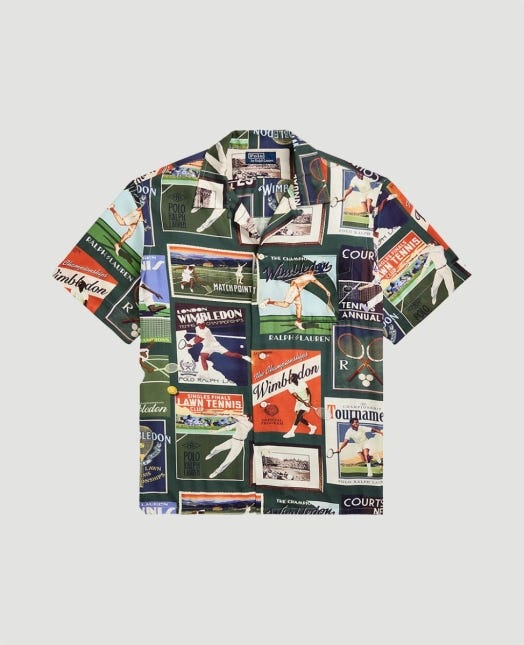 The Wimbledon Online Shop ︳ Polo Ralph Lauren Poster-Print Camp