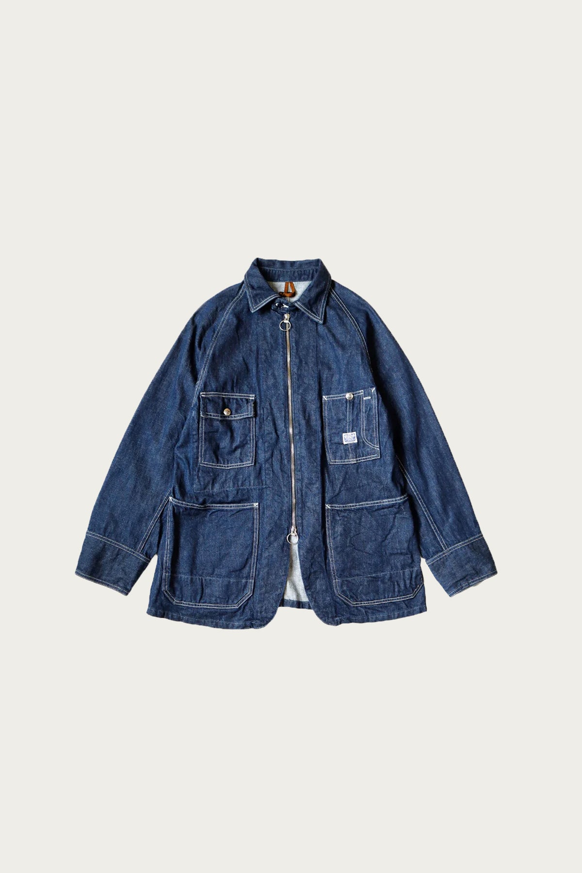 Kapital 11.5oz Denim ZIPPER Coverall | Indigo | Canoe Club