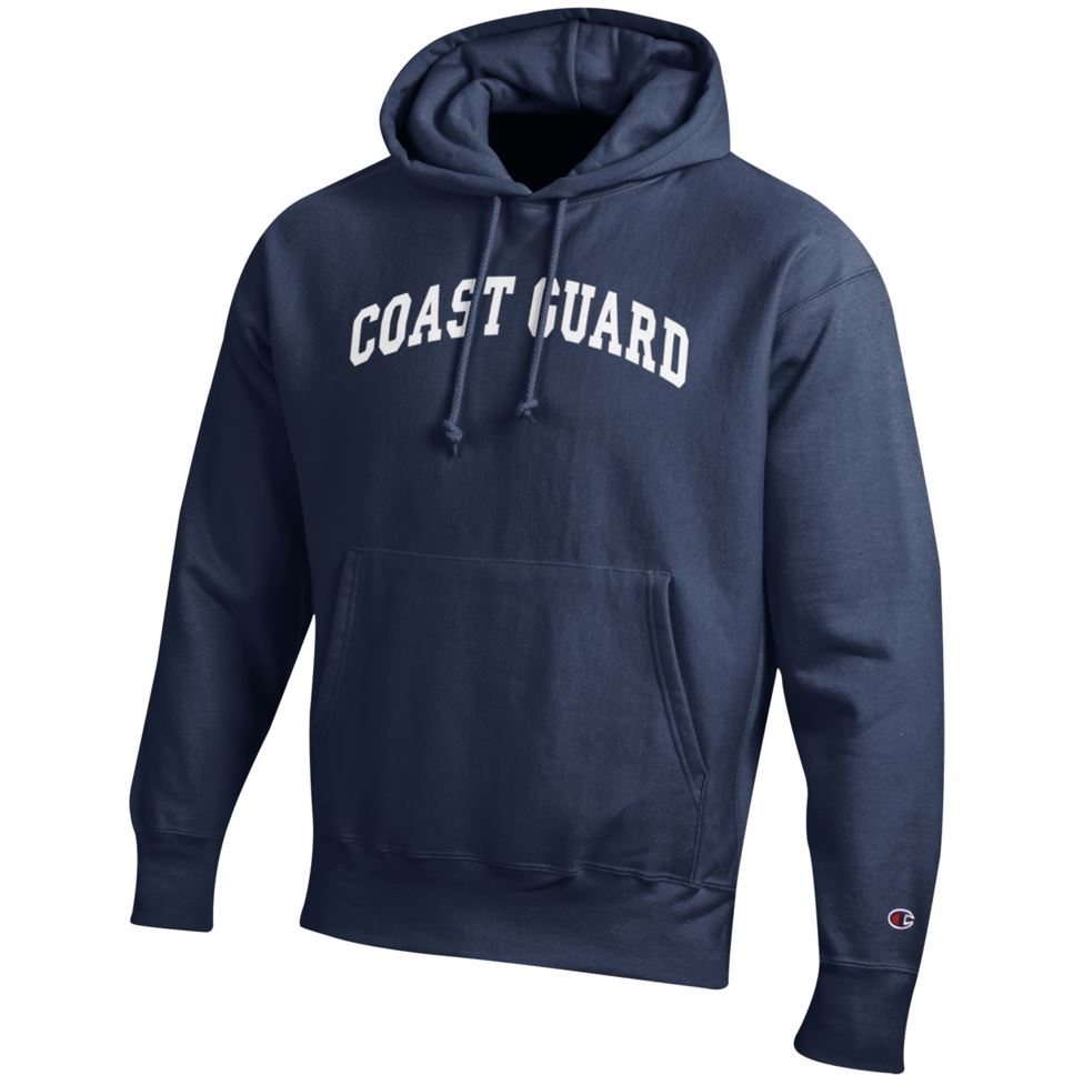 Coast Guard Champion Mens Hoodie Sweatshirt – ShopCGX
