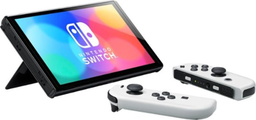 Nintendo Switch OLED Model 64GB Console - White Joy-Con – ShopCGX
