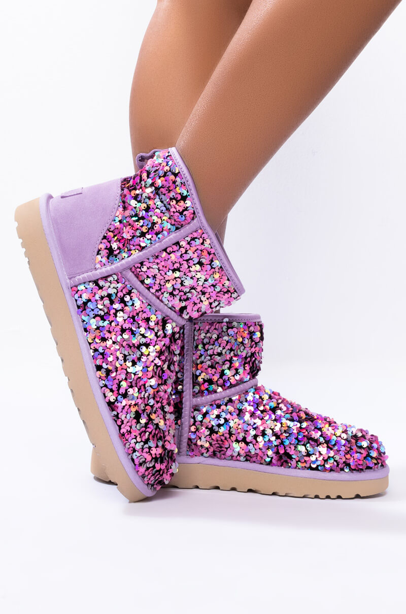 CLASSIC MINI STELLAR SEQUIN UGG BOOTIE – AKIRA