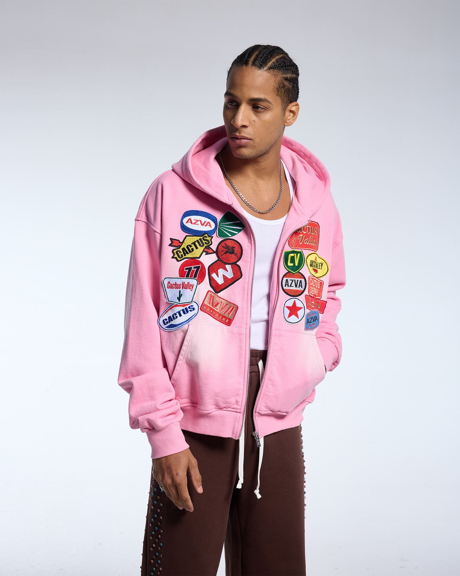 Rest Stop Hoodie - Pink – AZVA