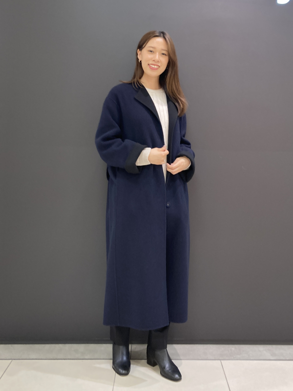 カシミアロングコート | セオリーリュクス | 大丸札幌店公式 SHOP BLOG