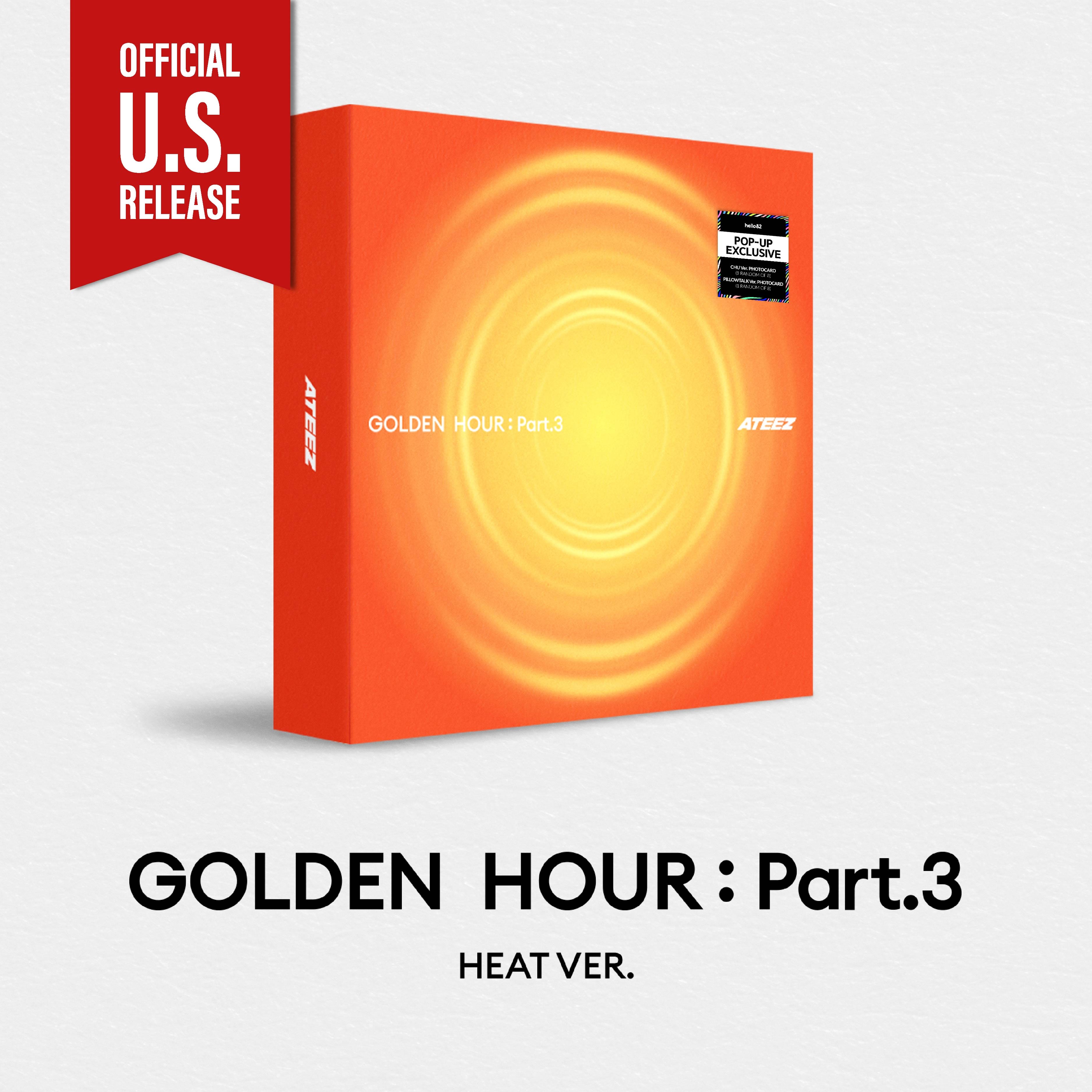ATEEZ - GOLDEN HOUR: Part.3 - Pop-up Exclusive – Kawaii Gifts