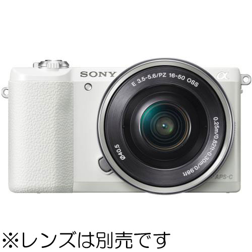 ソニー α5100 ﾎﾞﾃﾞｨ ﾎﾜｲﾄ ILCE-5100【2430万画素】 ミラーレス一眼 の