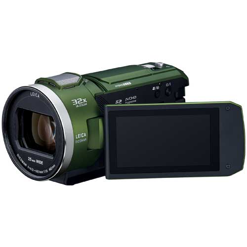 パナソニック デジタル4Kビデオカメラ HC-VX2M-G フォレストカーキ