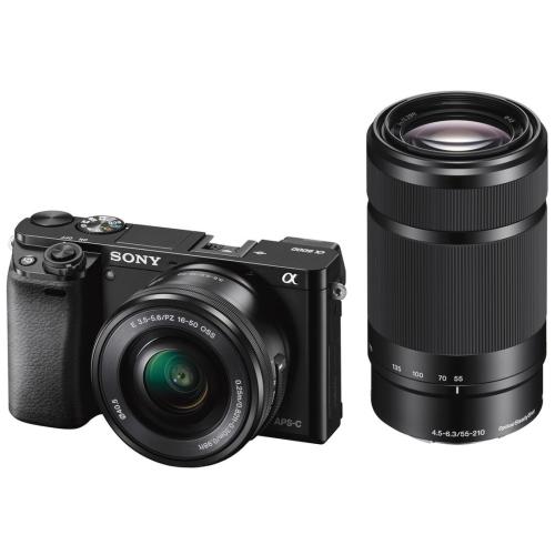 ソニー α6000 ダブルズームレンズキット ブラック [ILCE-6000Y B