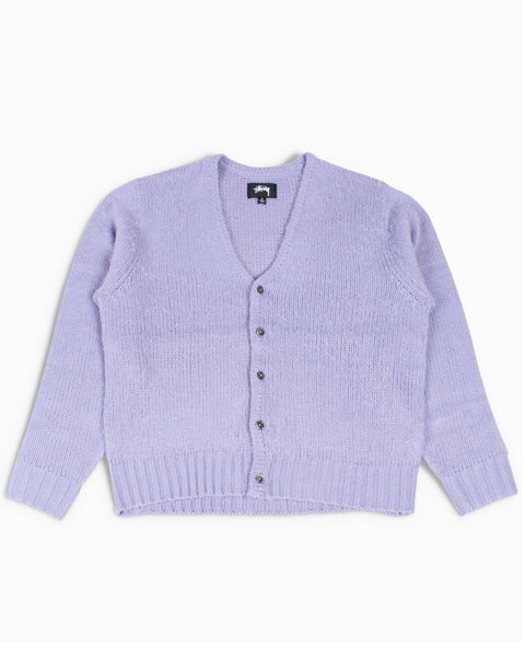 Stüssy シャギー カーディガン フスキア