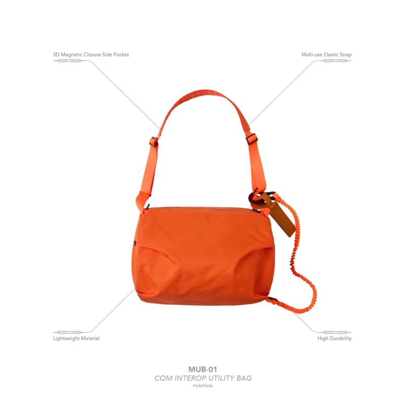 MUB-01” COM Interop Utility Bag - Pumpkin