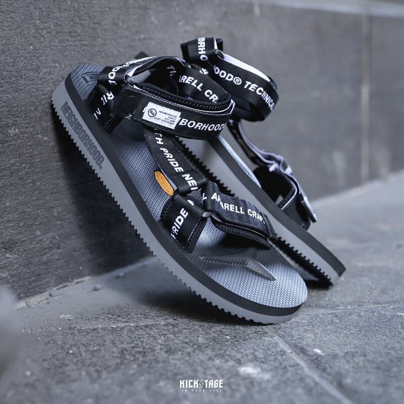 NEIGHBORHOOD x SUICOKE DEPA-V2 OG-022V2 聯乘款LOGO織帶魔鬼氈