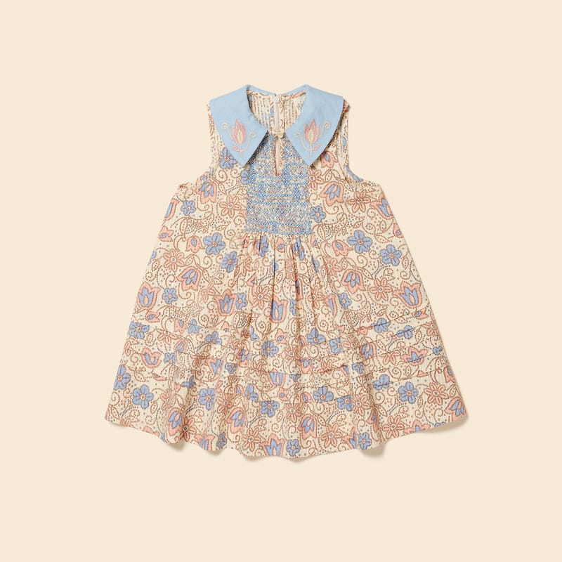 APOLINA - Inga Dress（Bellflower Carnation）