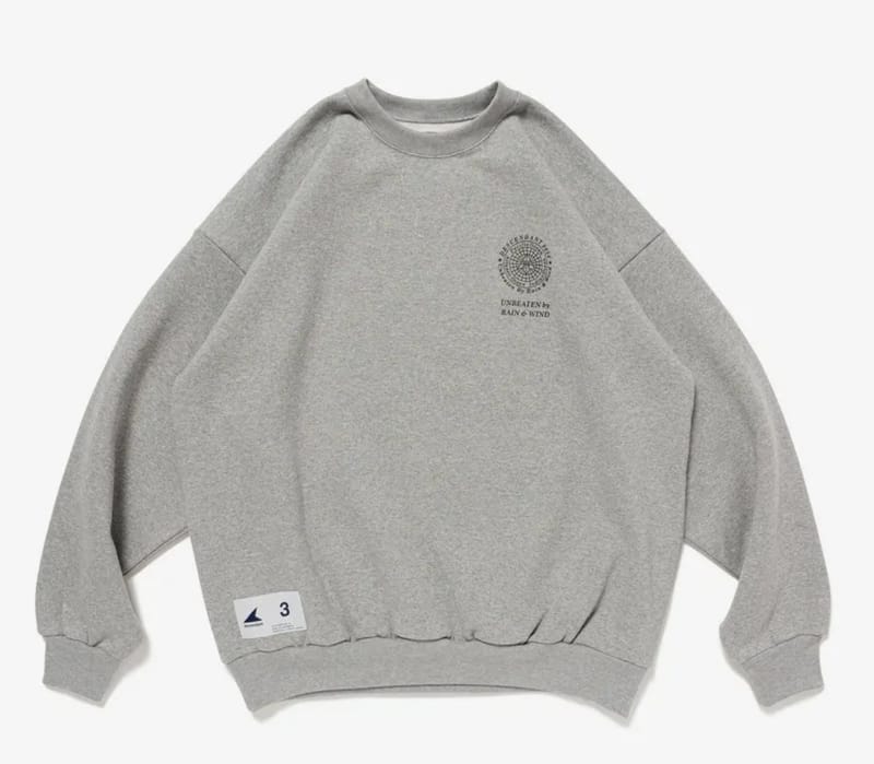 DESCENDANT STERN CREW NECK 242ATDS-CNM02S
