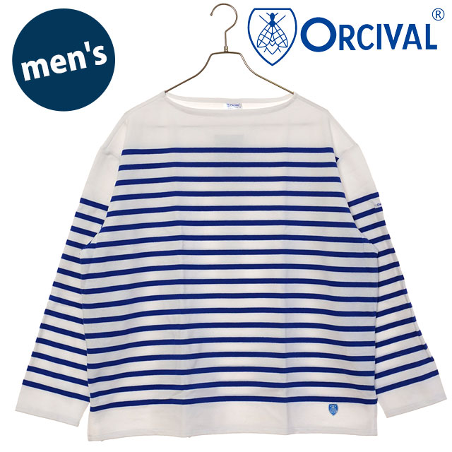 ORCIVAL（オーシバル） ボートネック ロングスリーブプルオーバー