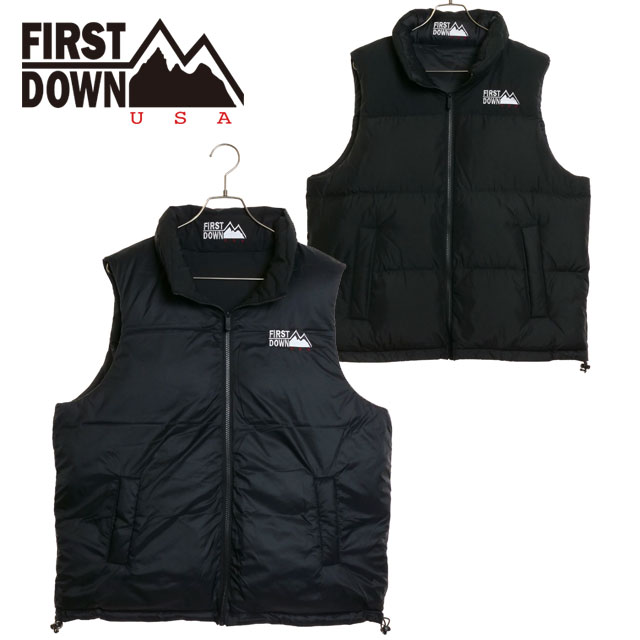 FIRST DOWN（ファーストダウン） メンズ バブル ダウンベスト F542002