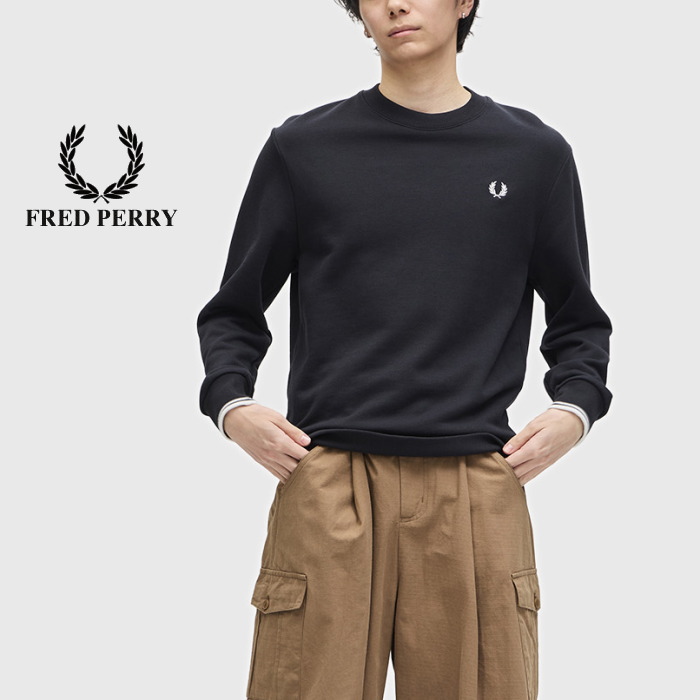 FRED PERRY（フレッドペリー） クルーネックスウェット M7535 メンズ
