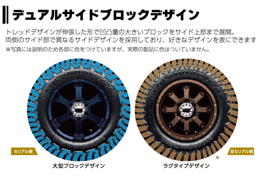 ヨコハマタイヤ（YOKOHAMA TIRE） 4本セット GEOLANDAR X-AT G016