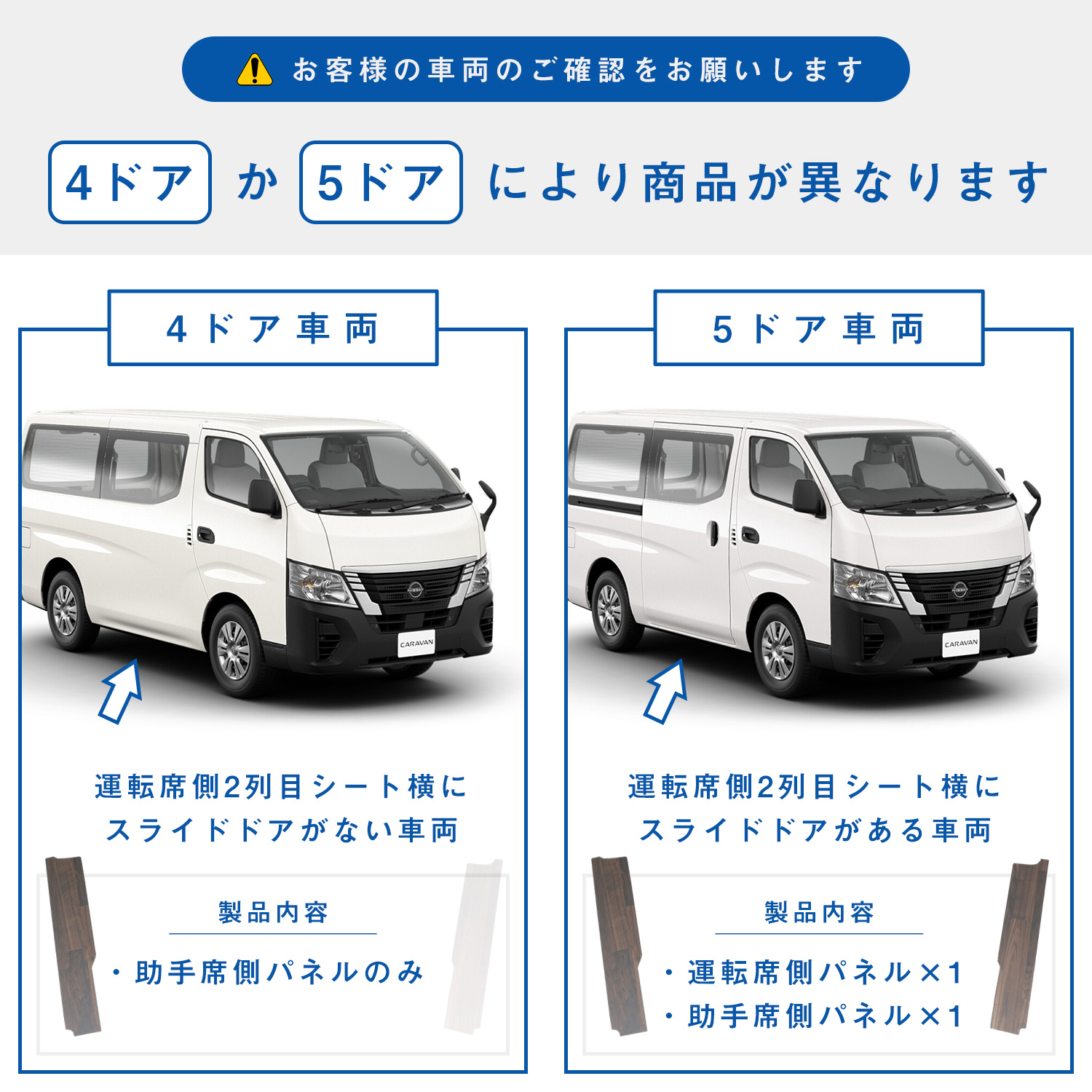 プロダックス E26 キャラバン DX 標準幅 ワイド幅 ステップパネル