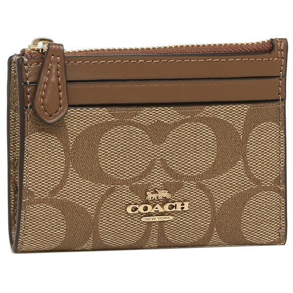 COACH（コーチ） コインケース パスケース シグネチャー 小銭入れ 定期