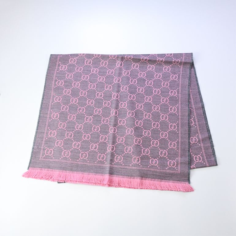 GUCCI（グッチ） ストール 5カラー 刺繍名入れ マフラー メンズ