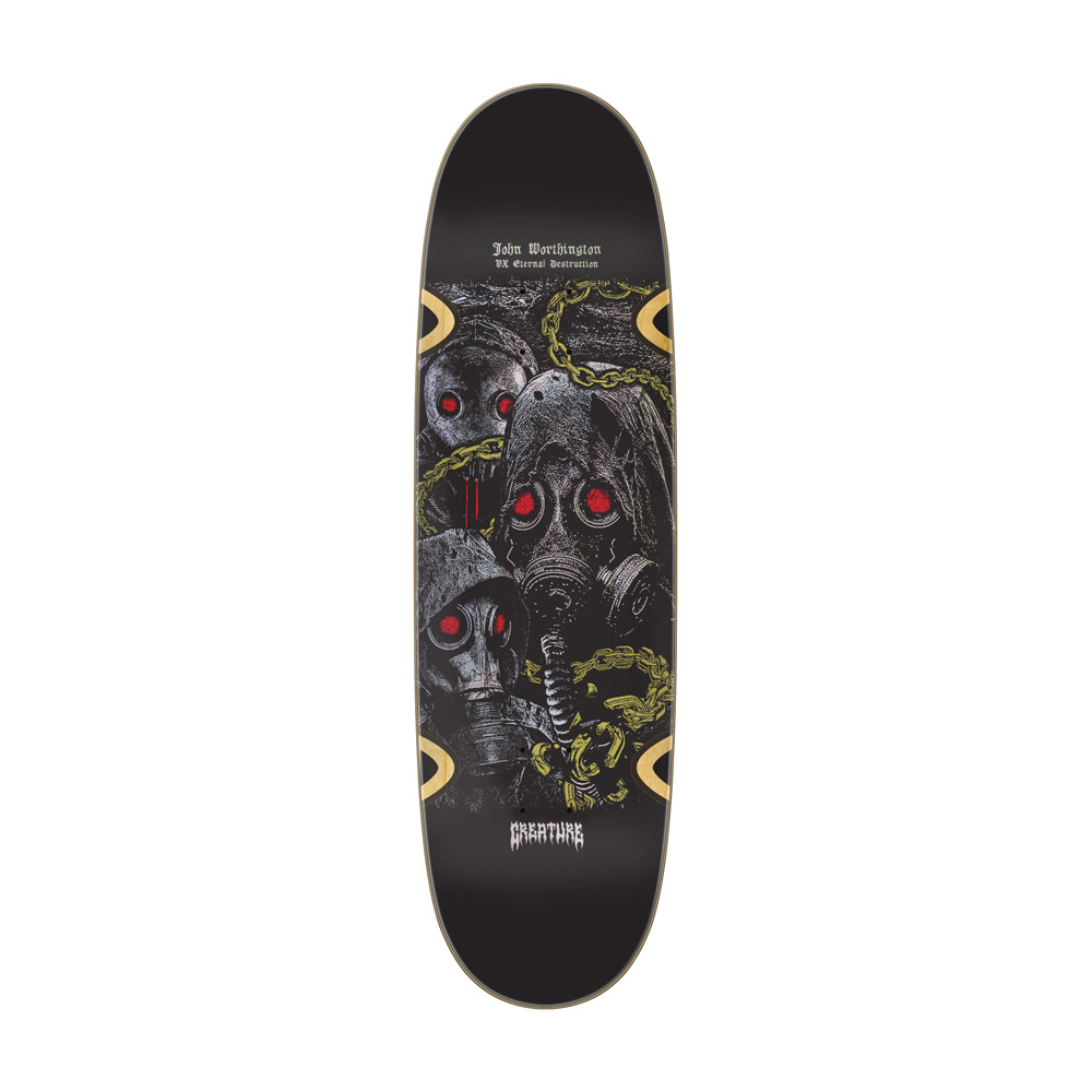 CREATURE（クリーチャー） スケボー デッキ 9.0 WORTHINGTON MORTEM VX