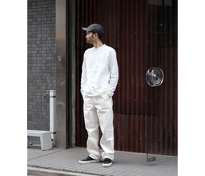 orSlow（オアスロウ） フレンチワークパンツ エクリュ オフホワイト