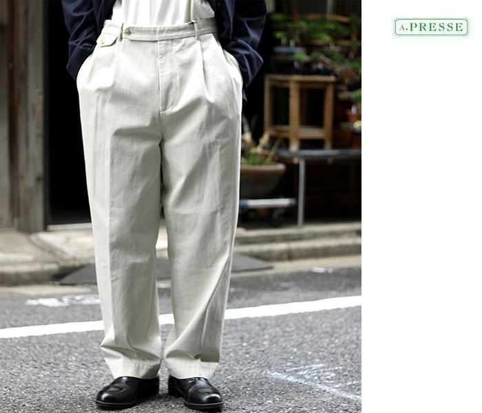 アプレッセ A.PRESSE タイプ2 チノ トラウザーズ Type.2 Chino