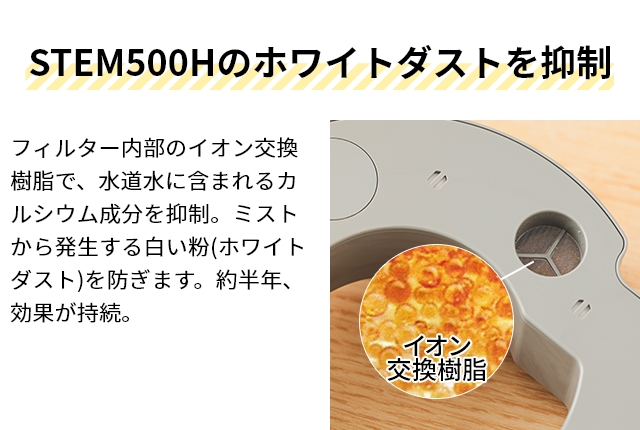 cado（カドー） CT-C500 加湿器 STEM(ステム) 500H HM-C500H 交換用