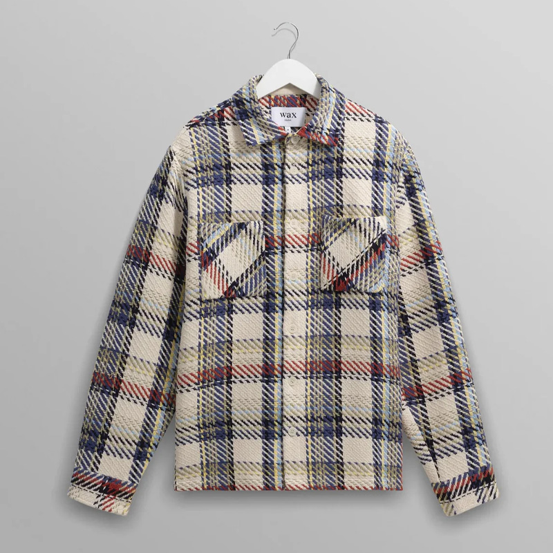 WAX LONDON（ワックスロンドン） オーバーシャツ チェックシャツ