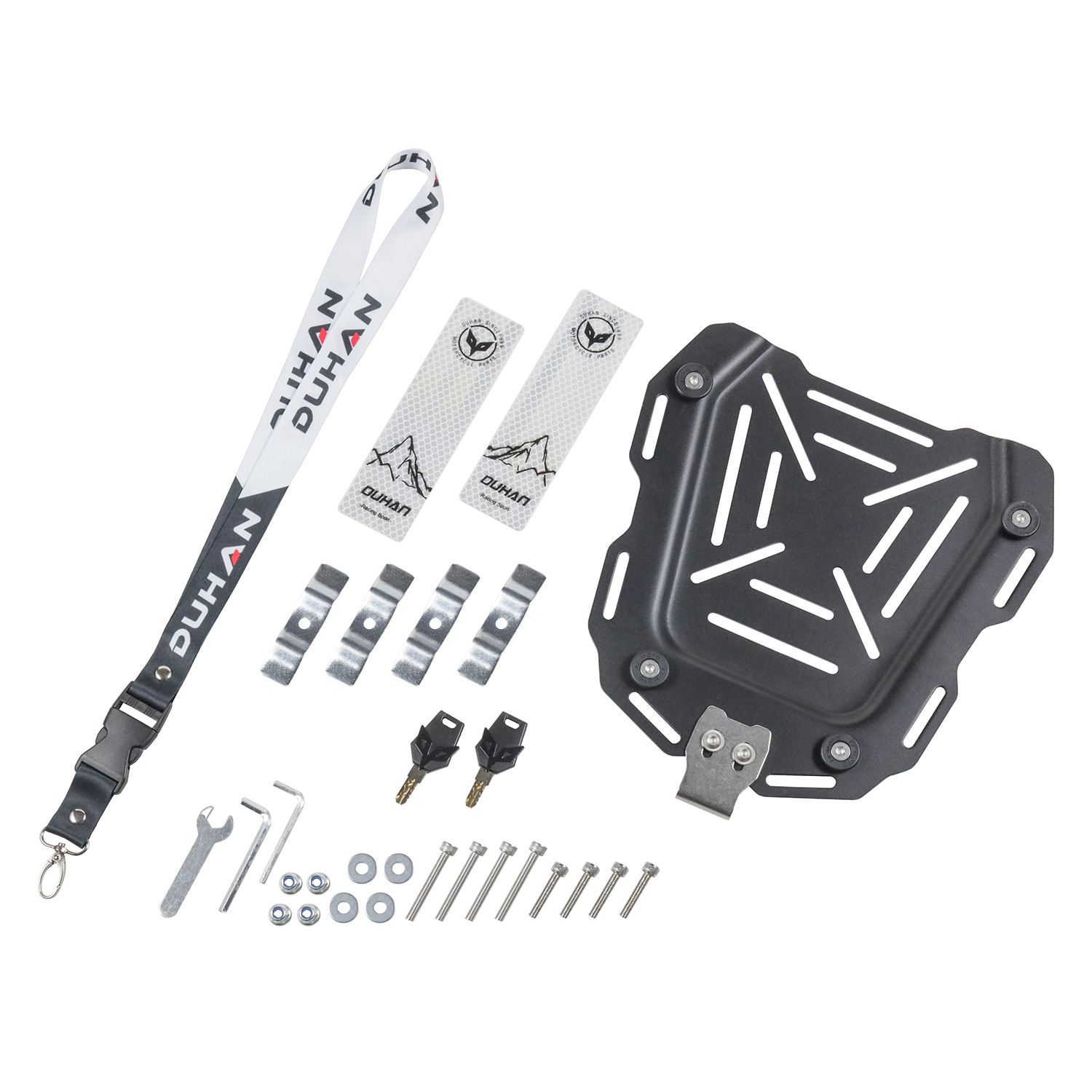 バイクリアボックス 65L 鍵付き サンドグレー リアボックス DUHAN DU