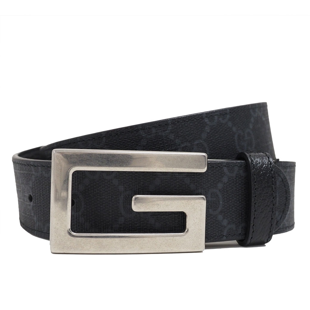 GUCCI（グッチ） スクエアG バックル リバーシブル ベルト 35mm 80cm