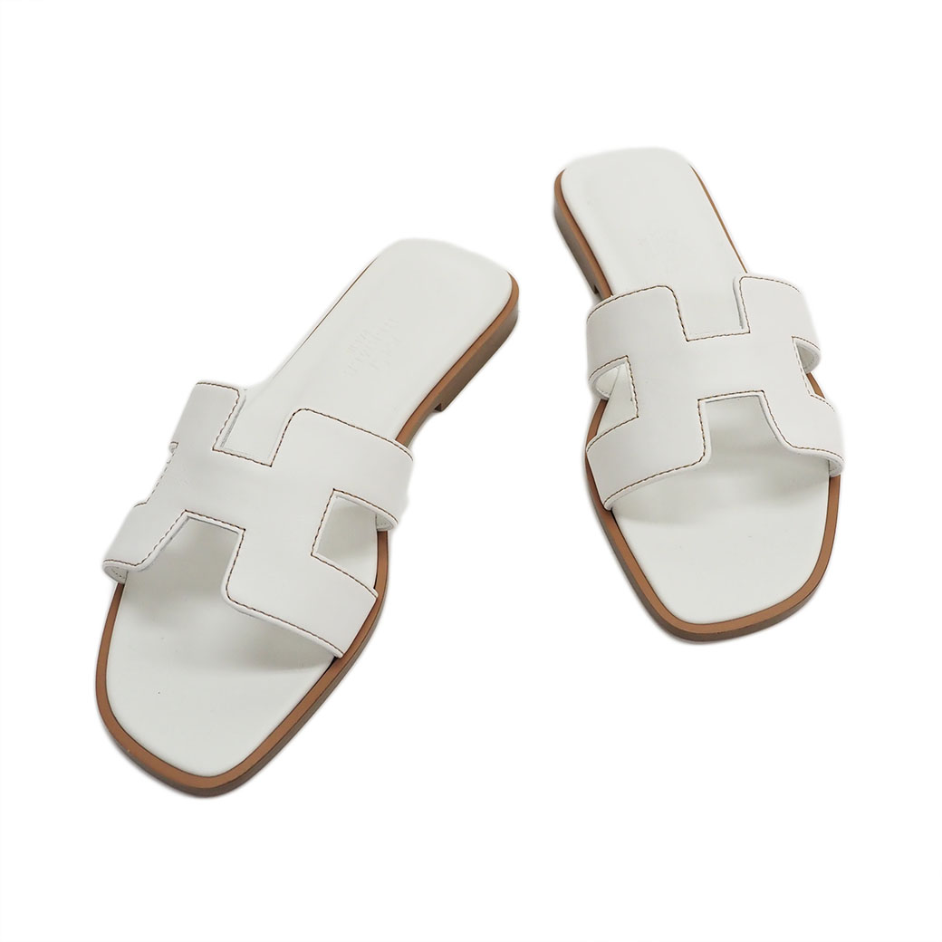 HERMES（エルメス） オラン ホワイト H021056Z レディース レザー