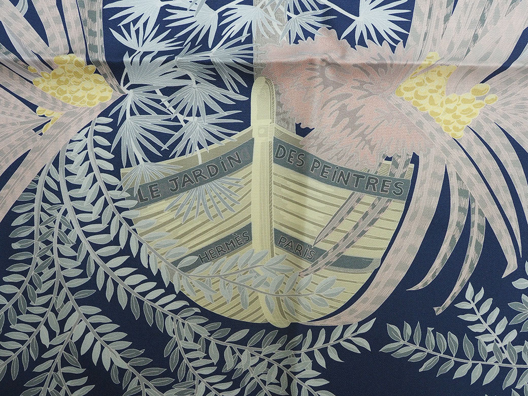 HERMES（エルメス） カレダブルフェイス90 スカーフ 画家たちの庭