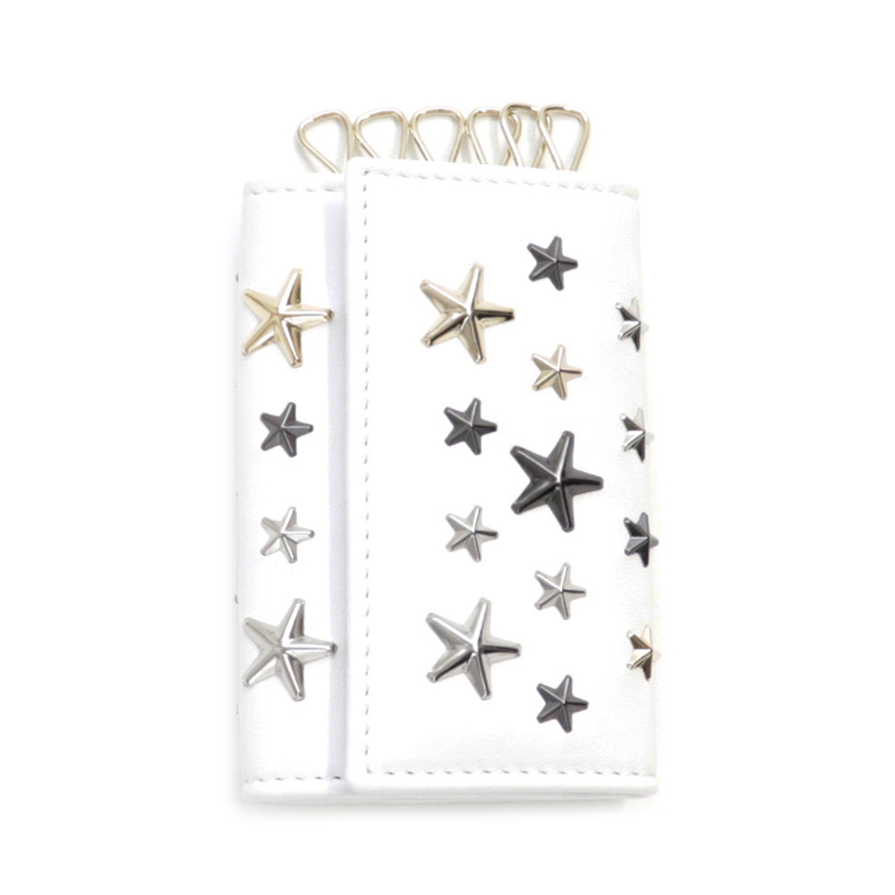 JIMMY CHOO（ジミーチュウ） キーケース 6連 6本 キーリング