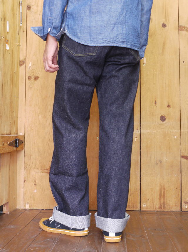 SUGAR CANE シュガーケーン Made in USA 13oz ブルーデニムウエスト