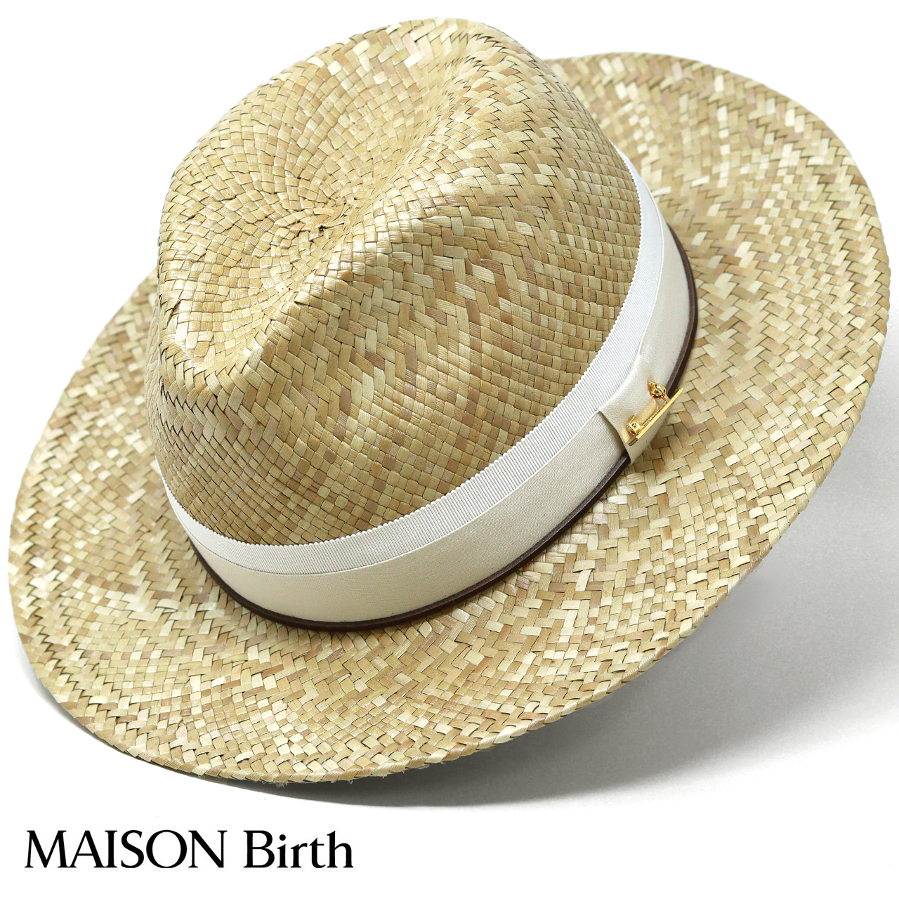 MAISON Birth（メゾンバース） パナマハット アダン葉帽子 琉球