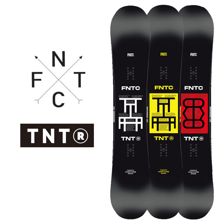 FNTC 22-23 FNTC TNTスノーボード スノボー 板 【TNT R ダブル